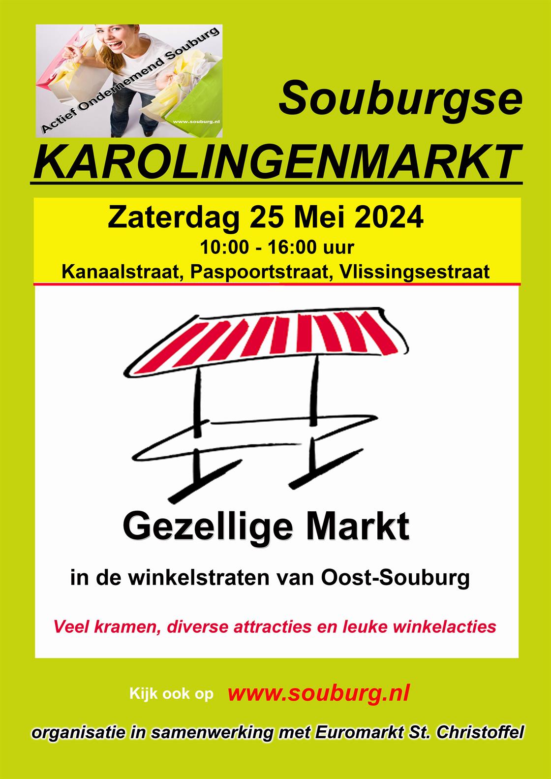Karolingenmarkt MEI in Oost-Souburg