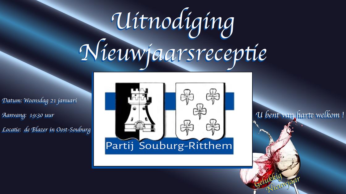 Nieuwjaarsreceptie Partij Souburg-Ritthem
