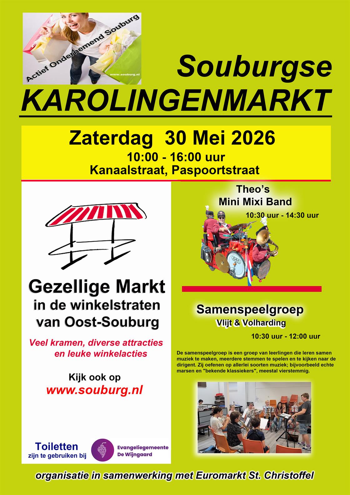 Karolingenmarkt MEI in Oost-Souburg