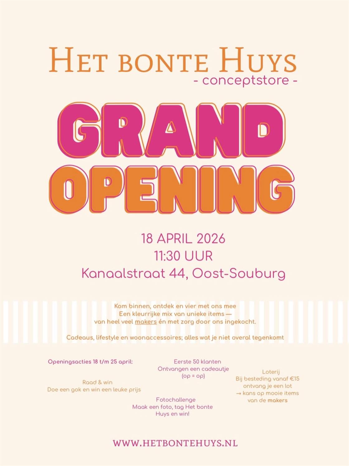 Opening het Bonte Huys