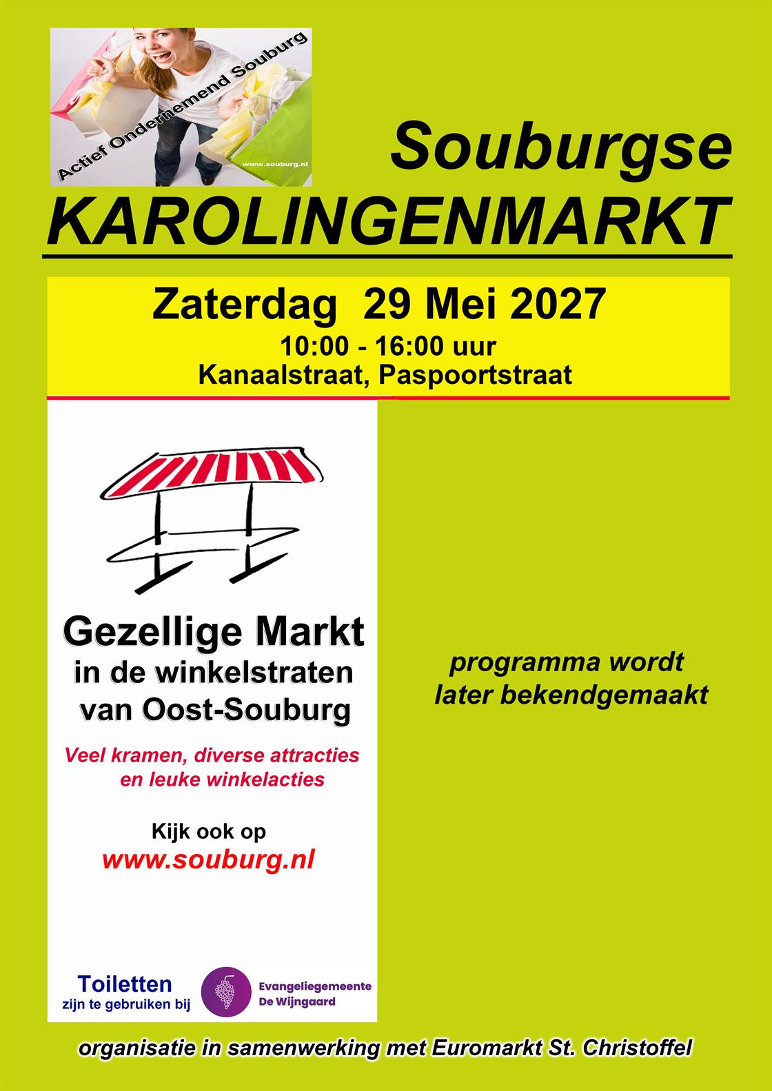 Karolingenmarkt MEI in Oost-Souburg